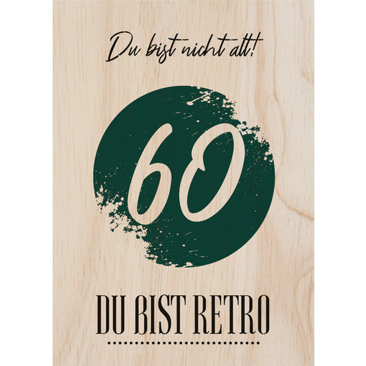 Woodcardz - Retro 60