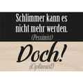 Woodcardz - Schlimmer werden